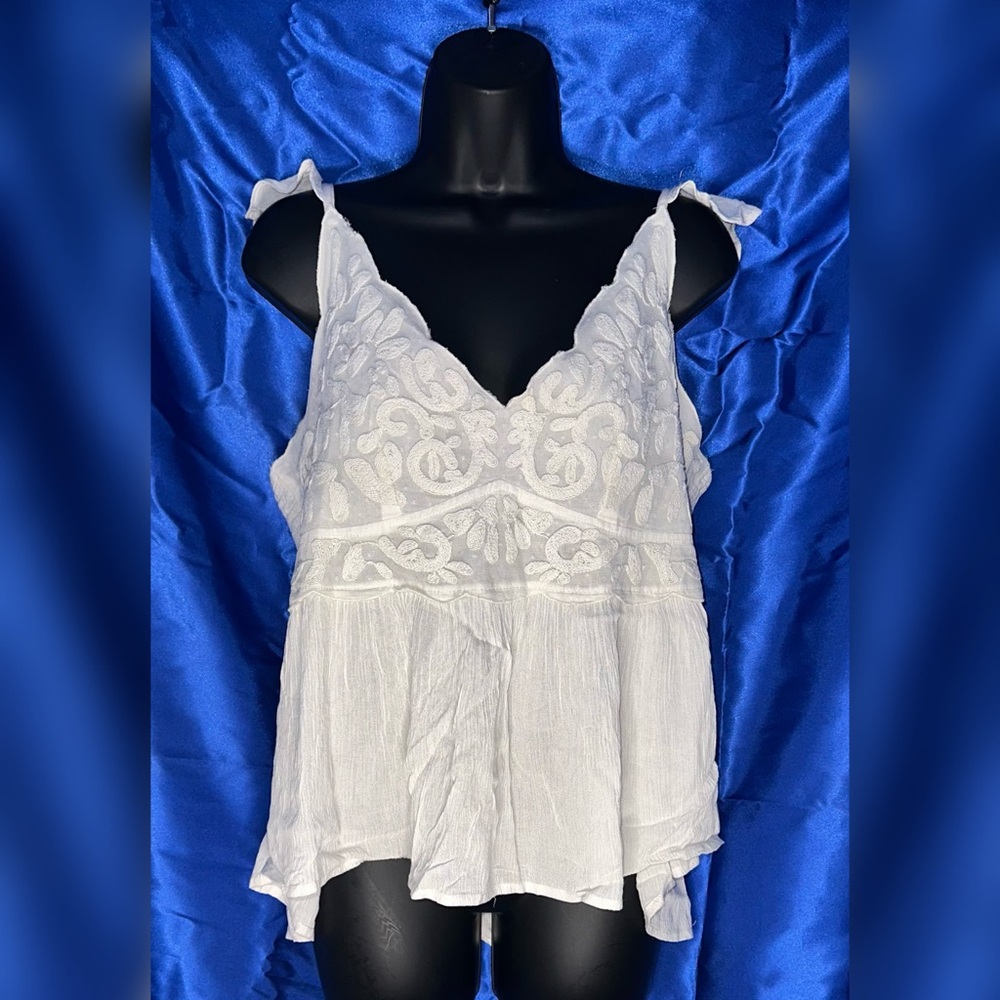 Shyanne White Tank Top